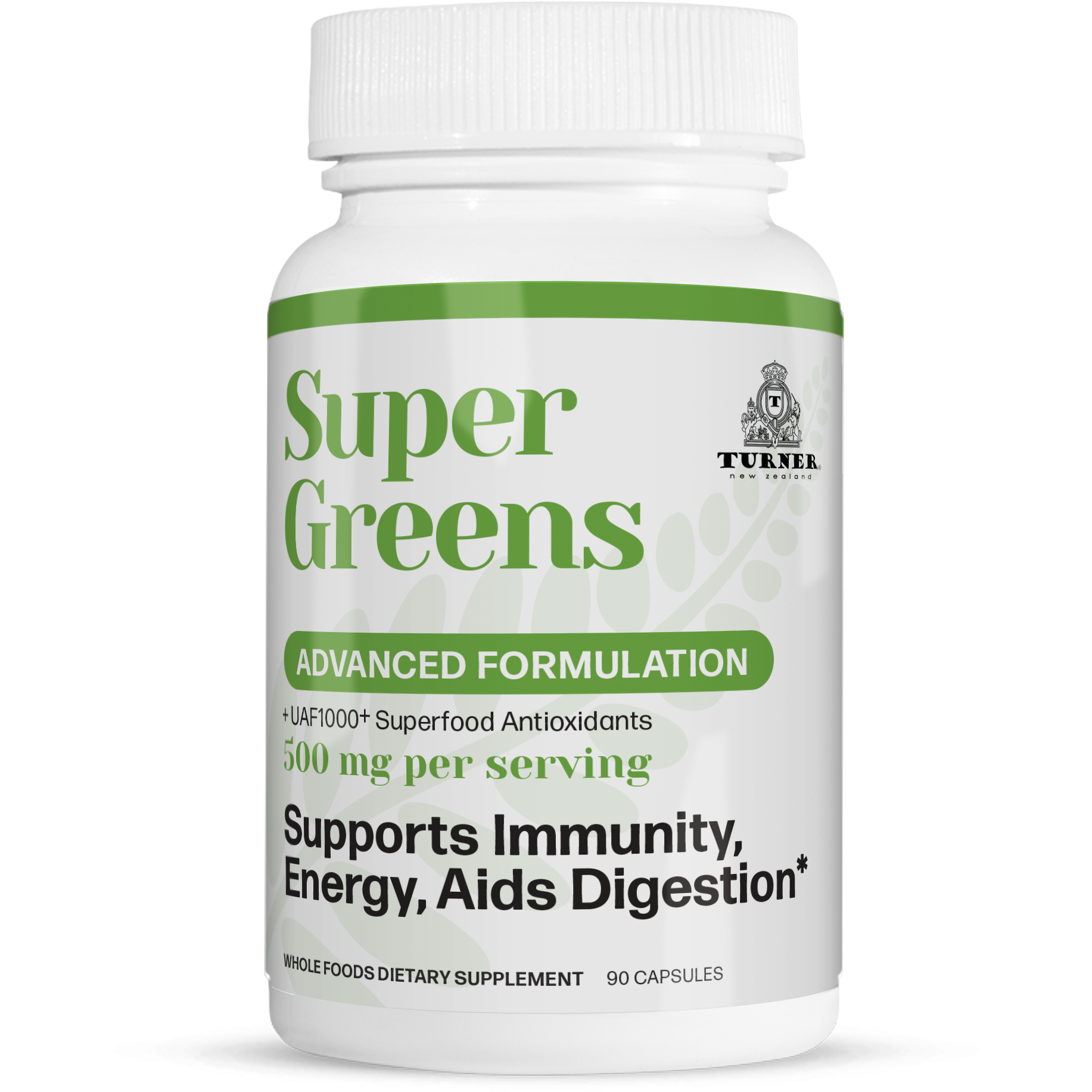 Super Greens, TURNER New Zealand,