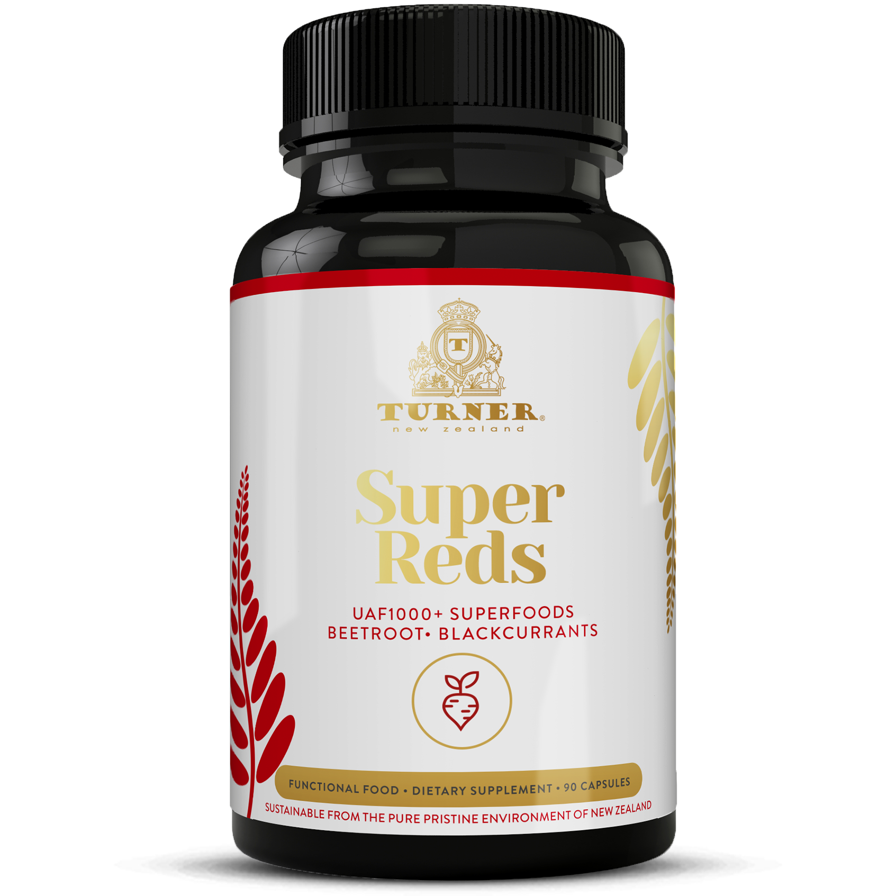 Best Super Reds Capsules & Supplement Red Superfoods NZ TURNER New