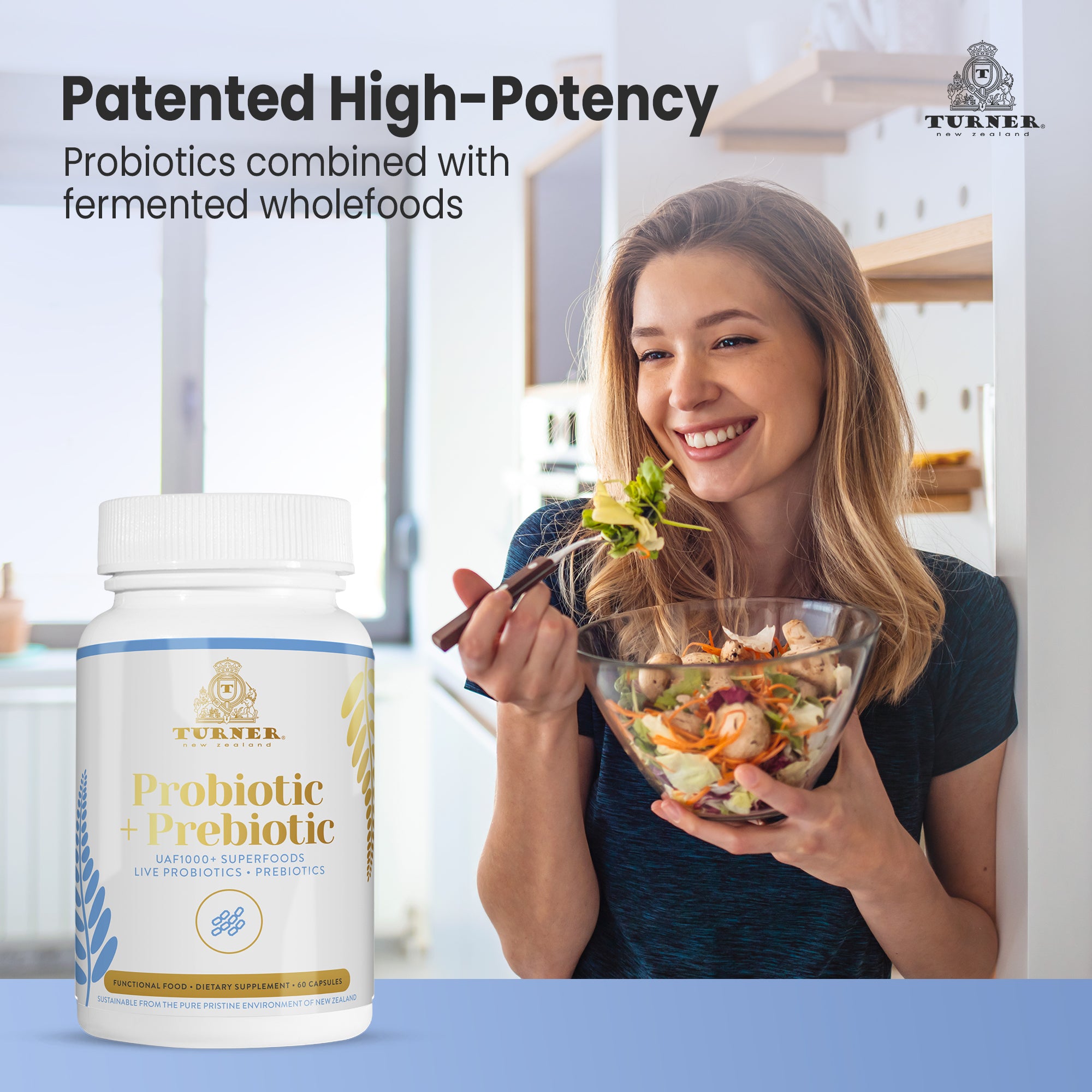 Probiotic+Prebiotic, TURNER New Zealand,