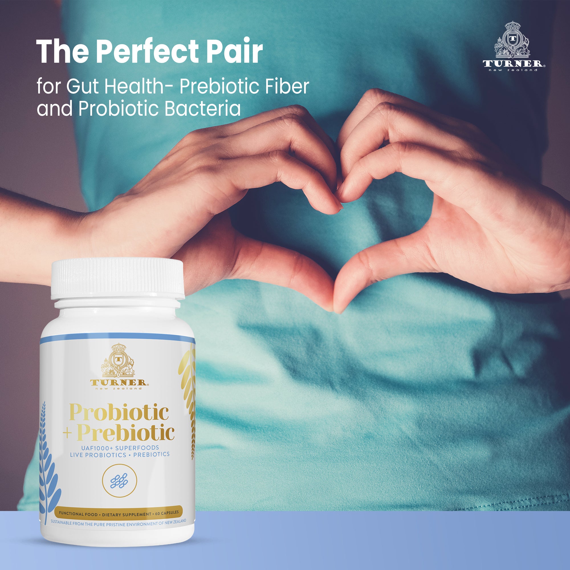 Probiotic+Prebiotic, TURNER New Zealand,