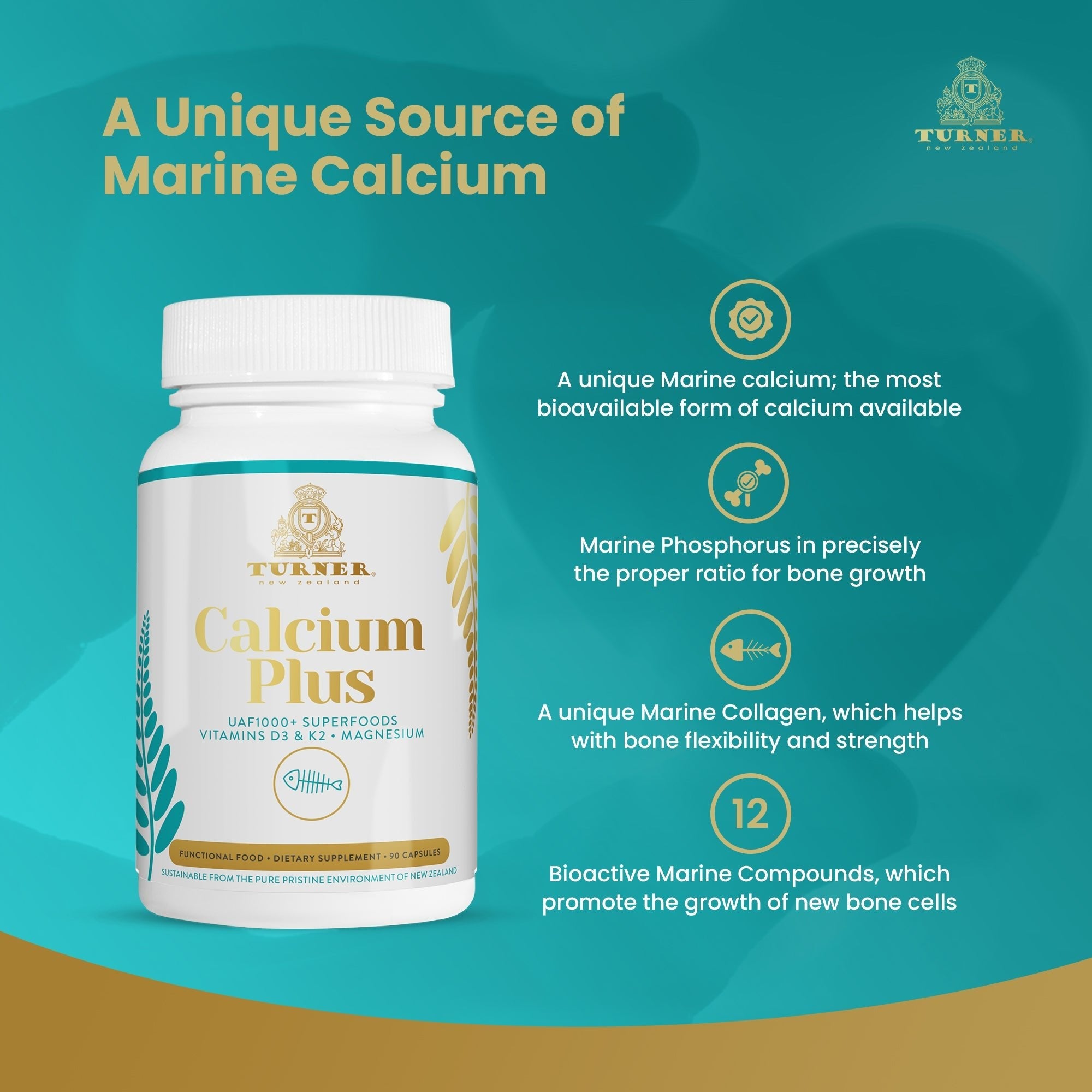Calcium Plus, TURNER New Zealand,