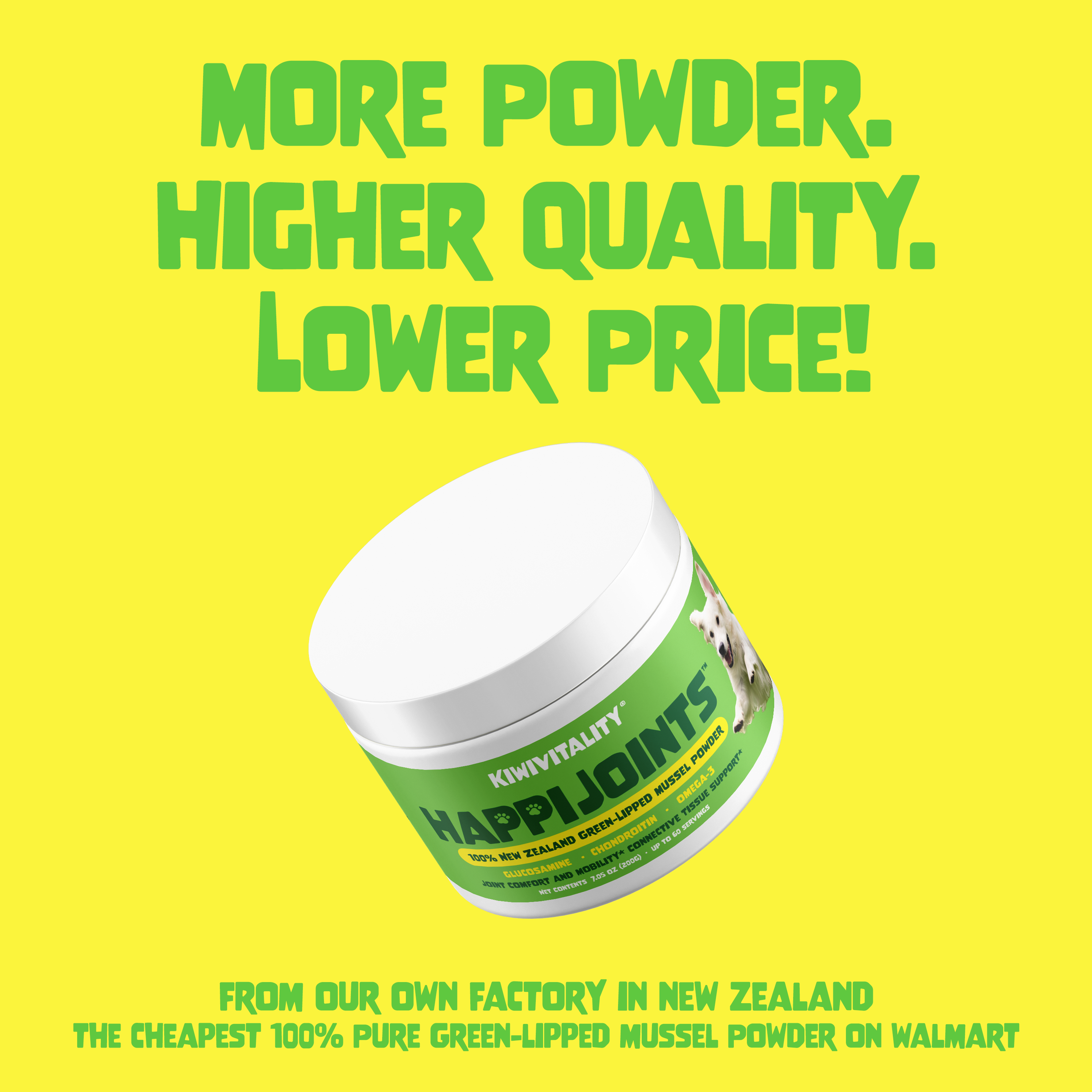 HappiJoints Powder 200g, TURNER New Zealand, 