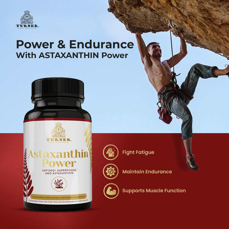Astaxanthin capsules & supplement Astaxanthin best brand TURNER New